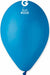 Gemar 12-Inch Blue #010 Latex Balloons, 50 Count