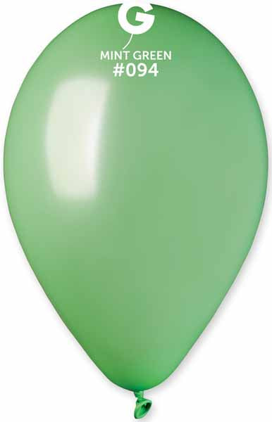 GEMAR 12" METALLIC MINT GREEN #094 50/B