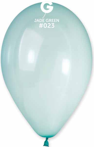 Gemar 13" Pastel Jade #023 Latex Balloons, 50 Count
