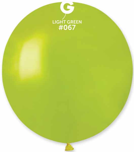 GEMAR 19" METALLIC LT GREEN #067 25/BAG