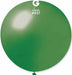 Gemar 31" Metallic Green Latex Balloon #037, 1 Count