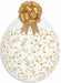 Gemar 18-Inch Gold Filigree Latex Stuffing Balloons, 25 Pack