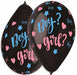 Gemar 13-Inch Black Boy/Girl? Latex Balloons, 50 Pack