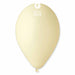 Gemar 5 Inch Butter #103 Latex Balloons, 100 Count