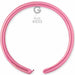 Gemar 260 Metallic Rose #033 Twisting Balloons, 50 Count
