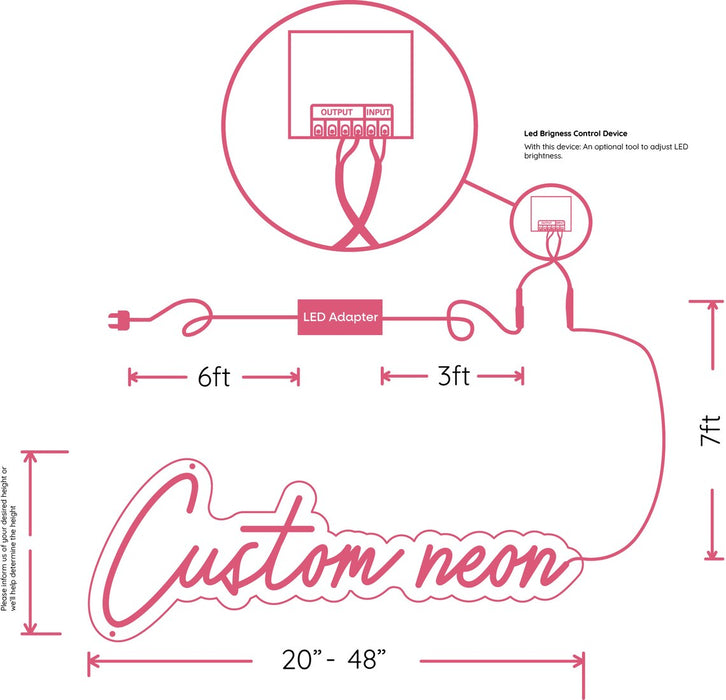 Detail of Electrical Connections for Neon Signs