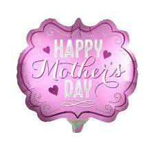 Happy Mother's Day Satin Marquee 14" Balloon (5/Pk)