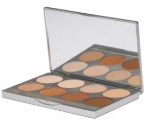 Graftobian Ultra HD Pro Powder Foundation Palette, Neutral