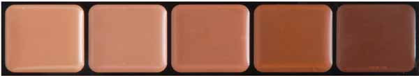 Graftobian HD Glamour Crème Foundation Palette Cool #2
