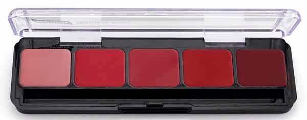 Graftobian Cool 5-Colour Lip Color Palette