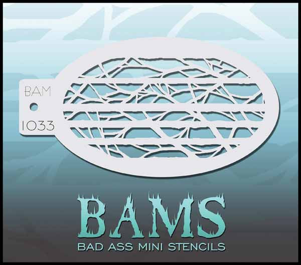 Graftobian Badass Mini Stencil - Woodz
