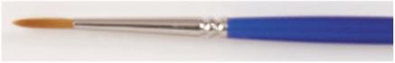 Graftobian #2 Round Makeup Brush, 1/8 Inch