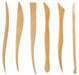 6-Piece Wooden Sculpting Tool Set