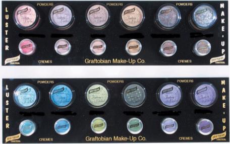 Graftobian Luster Makeup Tester Board #3