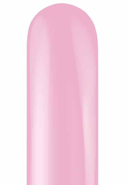TUFTEX 260 Standard Pink Latex Twisting Balloons, 50 Count