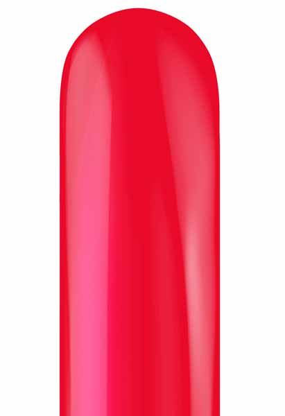 TUFTEX 260 Standard Red Latex Twisting Balloons, 50 Count