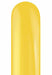 TUFTEX 260 Goldenrod Latex Balloons, 50 Count