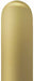 TUFTEX 260 Effects Golden Latex Balloons, 50 Pack