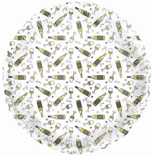 TUFTEX 18-Inch 24K Party It Up Foil Balloon