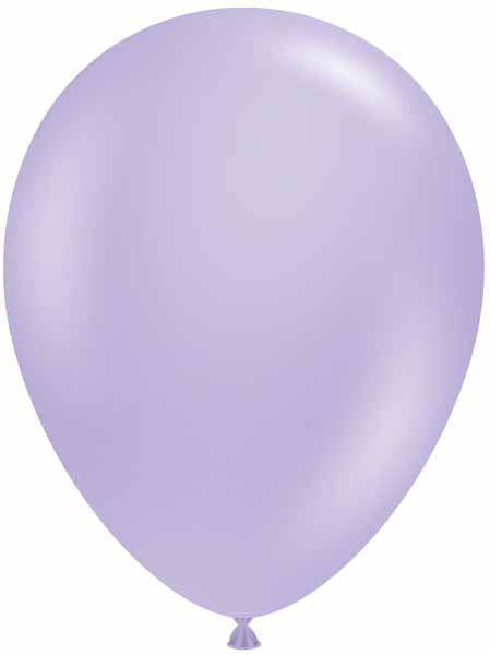 TUFTEX 5 Inch Blossom Lilac Latex Balloons, 50 Pack