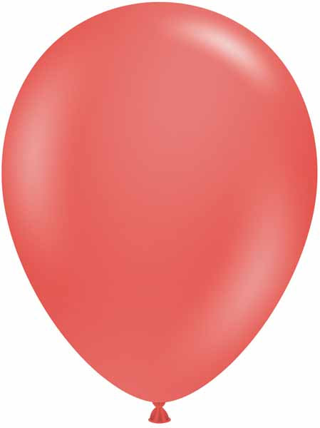 TUFTEX 11-Inch Aloha Pink Coral Latex Balloons, 100 Count
