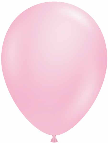 TUFTEX 5-Inch Baby Pink Latex Balloons, 50 Count