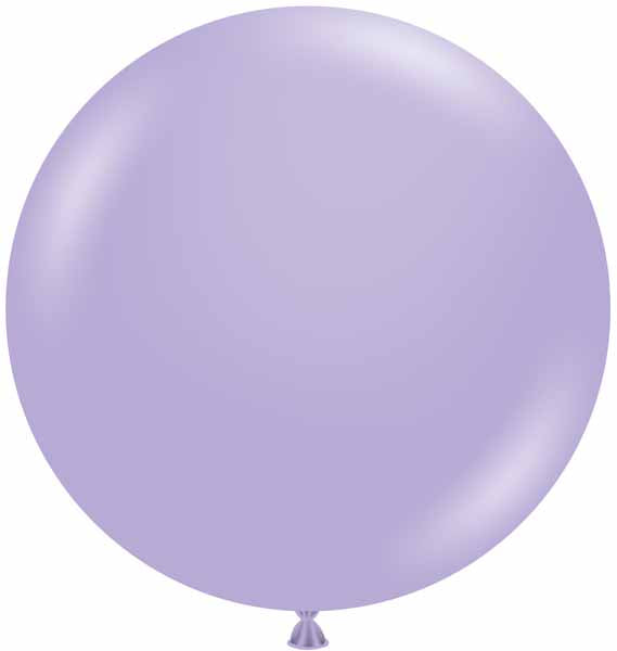 TUFTEX Blossom Lilac 24-Inch Latex Balloons, 25 Count