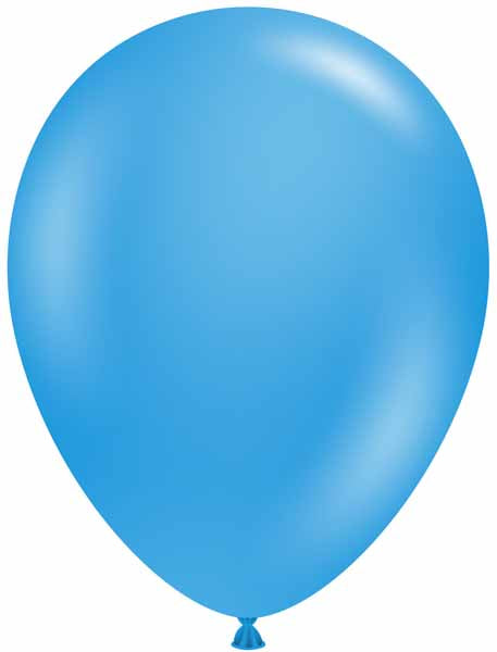 TUFTEX 5-Inch Standard Blue Latex Balloons, 50 Count