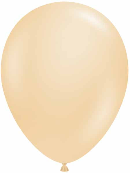 TUFTEX 17 Inch Blush Latex Balloons, 50 Count