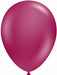TUFTEX 17-Inch Burgundy Latex Balloons, 50 Count
