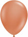 TUFTEX 5-Inch Burnt Orange Latex Balloons, 50 Count
