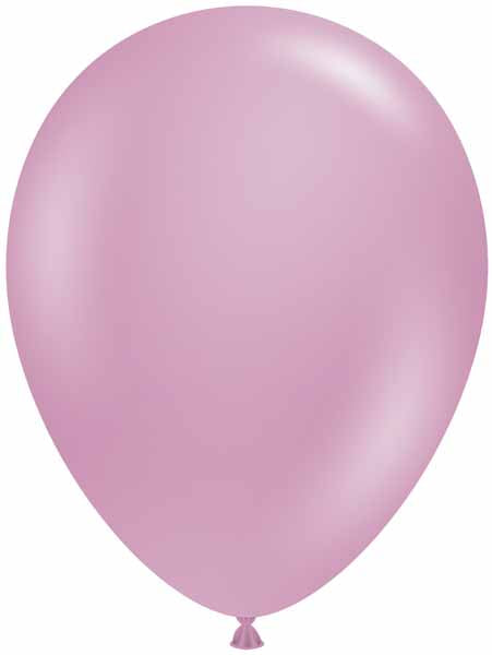 TUFTEX 17-Inch Canyon Rose Latex Balloons, 50 Count