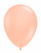 TUFTEX Cheeky Pastel Orange 17-Inch Latex Balloons, 50 Count