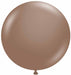 TUFTEX 36-Inch Cocoa Latex Balloons, 2-Pack