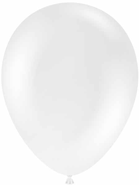 Tuftex 5-Inch Crystal Clear Latex Balloons, 50 Count
