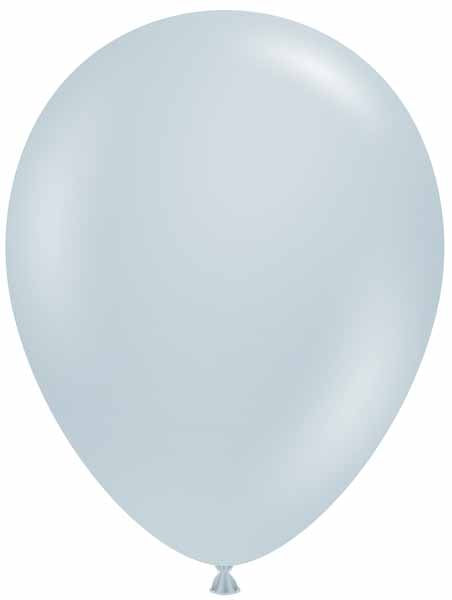 TUFTEX 11-Inch Fog Gray Latex Balloons, 100 Count