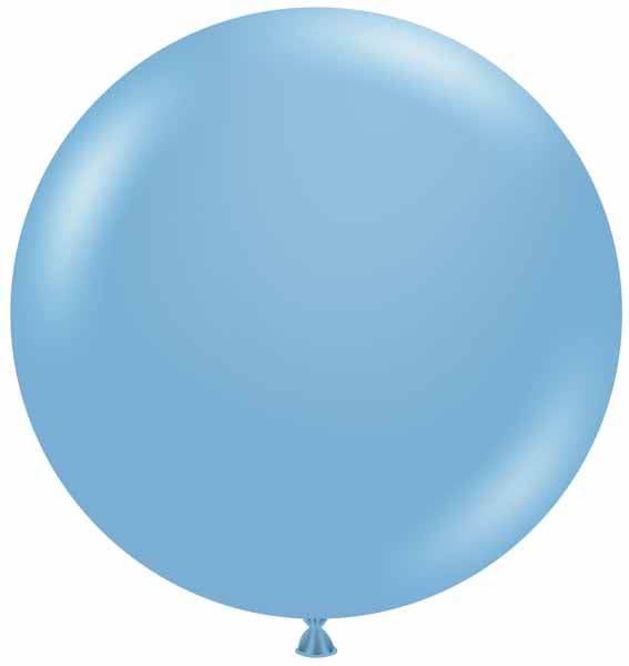 TUFTEX 36-Inch Pearl Georgia Blue Latex Balloons, 2 Count