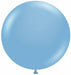 TUFTEX 36-Inch Pearl Georgia Blue Latex Balloons, 2 Count