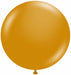 TUFTEX 36-Inch Metallic Gold Latex Balloons, 2-Pack