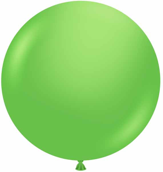TUFTEX 36-Inch Lime Green Latex Balloons, 2 Pack