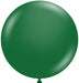 TUFTEX 36-Inch Metallic Forest Green Latex Balloons, 2-Pack