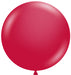 Tuftex 24-Inch Metallic Starfire Red Latex Balloons, 25 Count