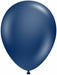 TUFTEX 17-Inch Midnight Blue Metallic Latex Balloons, 50 Count