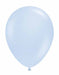 TUFTEX 5-Inch Monet Baby Blue Latex Balloons, 50 Count