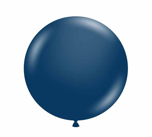 TUFTEX Naval Navy Blue 36-Inch Latex Balloons, 2 Pack