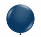 TUFTEX Naval Navy Blue 36-Inch Latex Balloons, 2 Pack