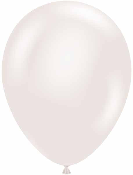 TUFTEX 11-Inch Pearl White Sugar Latex Balloons, 100 Count