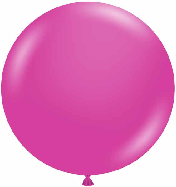TUFTEX 36-Inch Pixie Pink Latex Balloons, 2-Pack