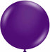 TUFTEX 36-Inch Crystal Purple Latex Balloons, 2-Pack