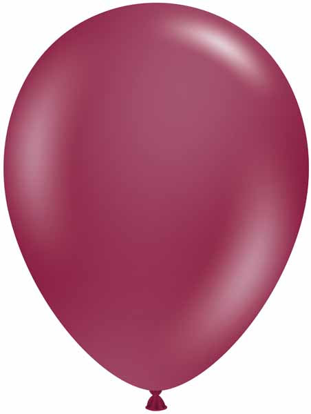 TUFTEX 17-Inch Sangria Latex Balloons, 50 Count